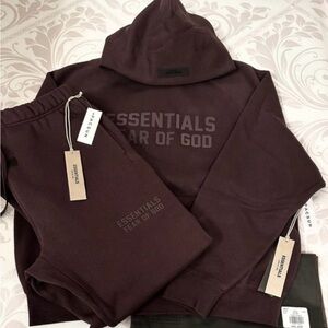 Essentials Hoodie & Pants Complete Sweatsuit Set